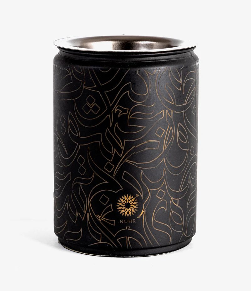 NUHR black and gold electric bakhoor burner warming lamp